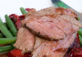 Venison Roast with Cranberry and Red Pepper Sauce - Annabel Langbein Fresh Everyday