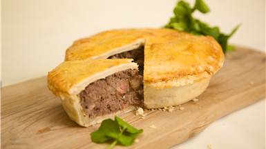 Venison and Wild Mushroom Pies