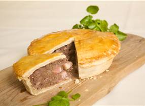 Diced Venison and Wild Mushroom Pies