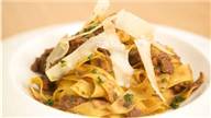 Venison Ragout and papardelle