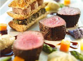 Deconstructed New Zealand Venison Wellington