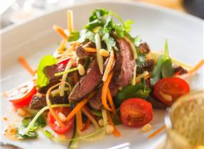 Gently Spiced Venison Salad