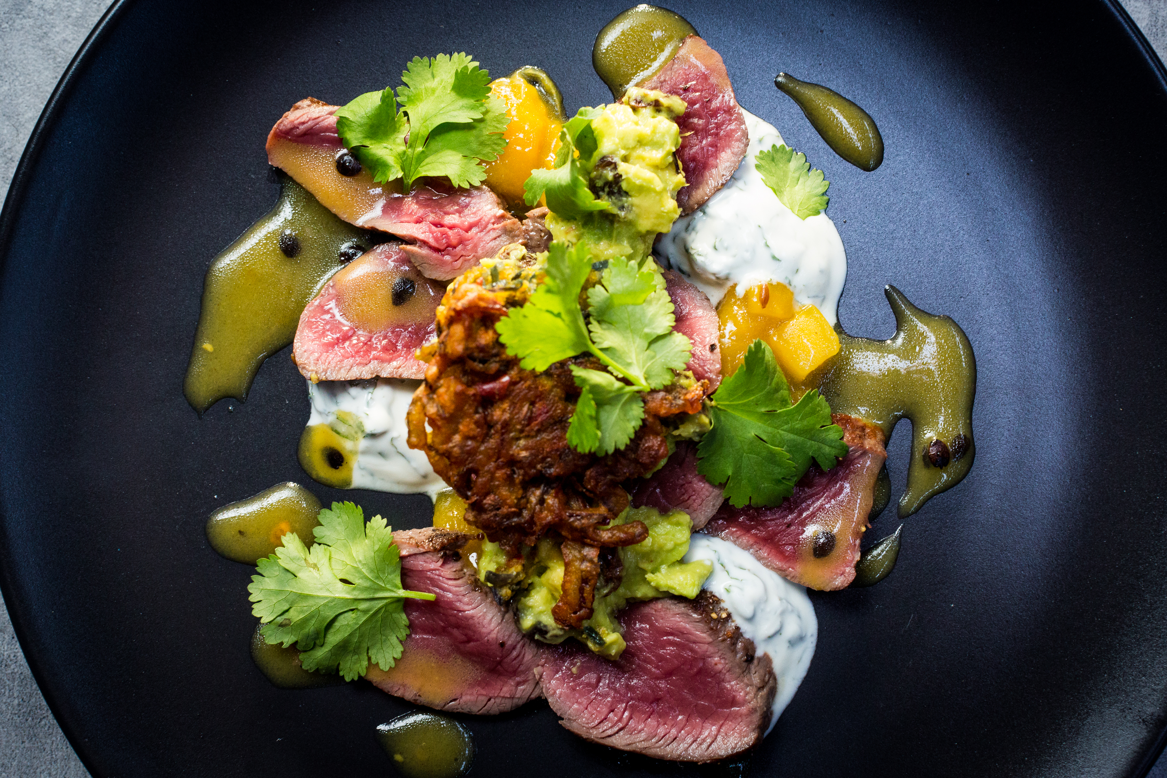 Seared Indian flavoured Venison by Neil Brazier